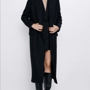 BRAND NEW WITH TAGS ZARA LONG WOOL COAT
